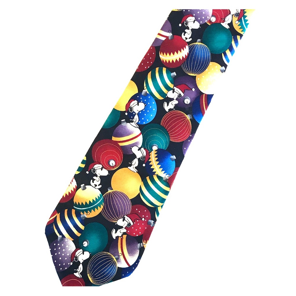 PEANUT Snoopy Christmas Tie